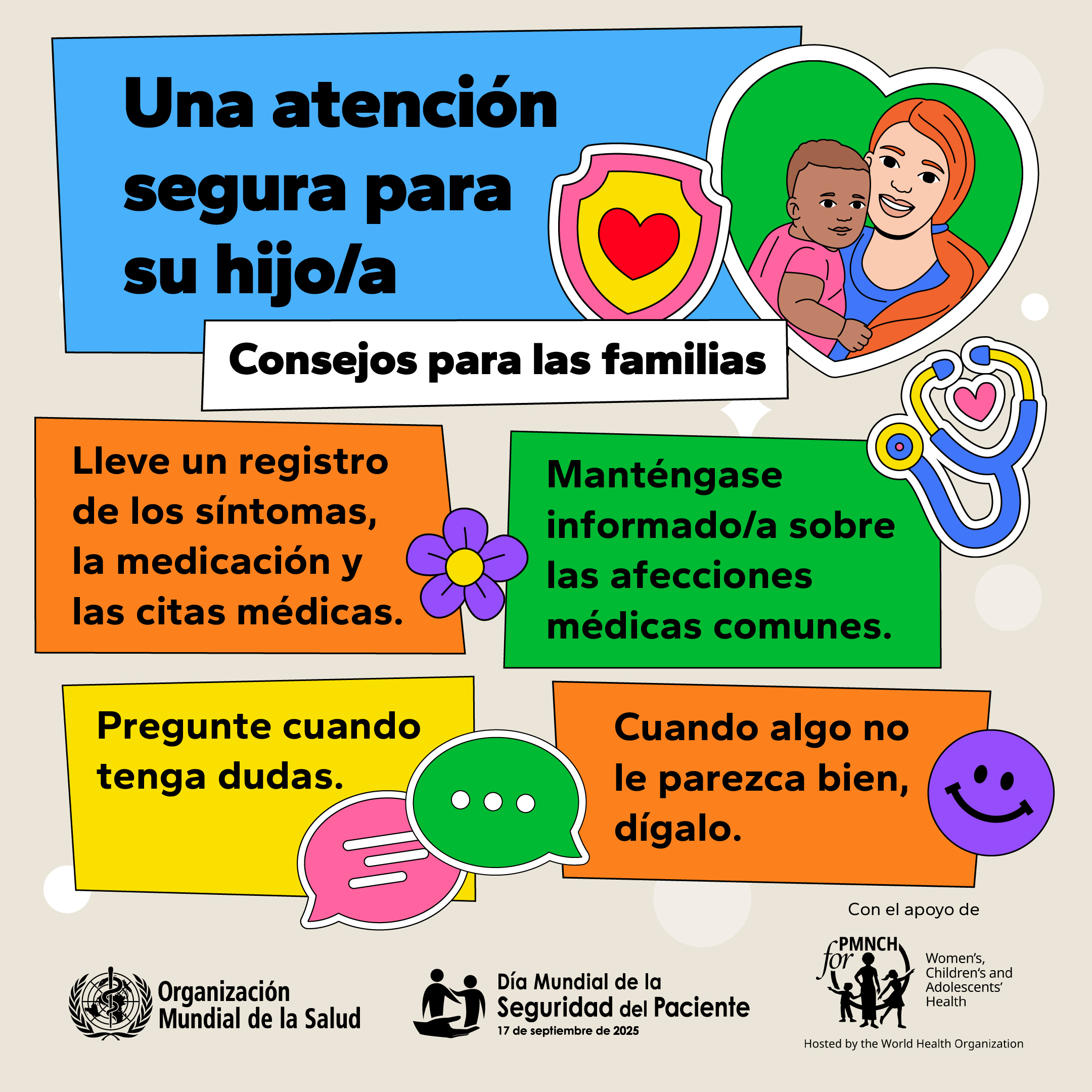 Redes Sociales 1x1 - Día Mundial de la Seguridad del Paciente