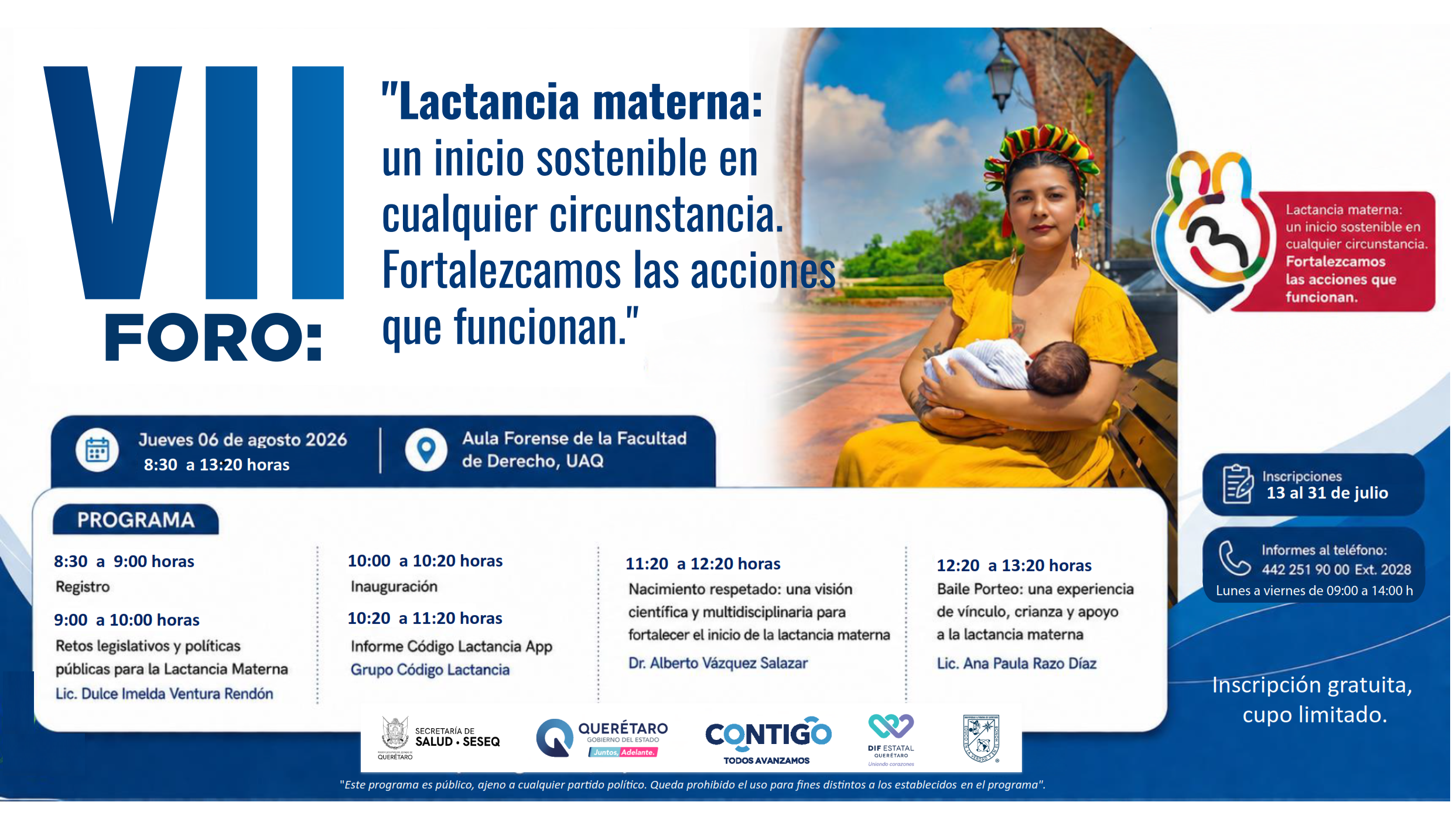 VII Foro Semana Mundial de Lactancia Materna 2026